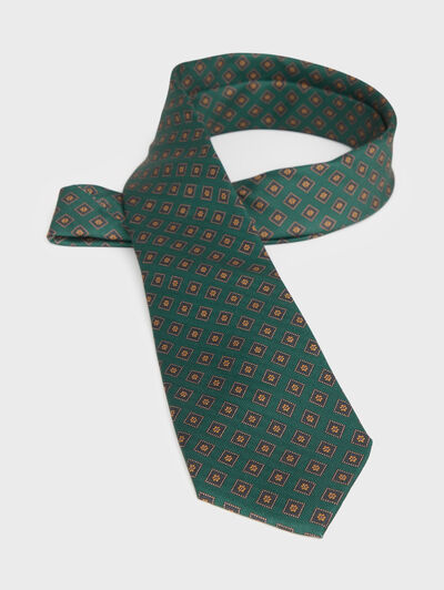 CORBATA PRINTED VERDE