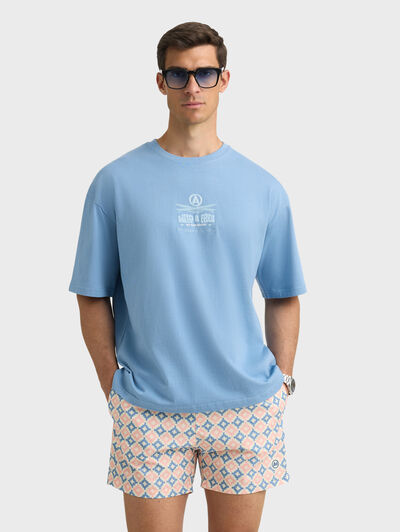 CAMISETA BAREFOOT AZUL
