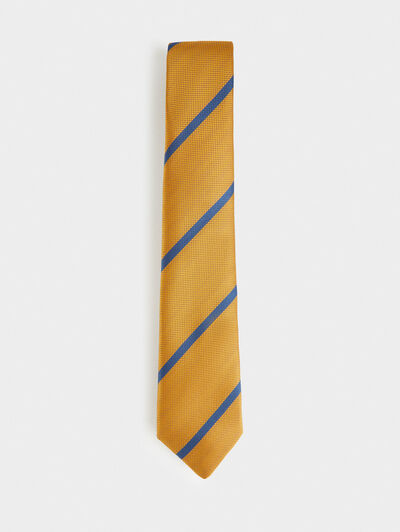 CORBATA JACQUARD MF AMARILLO