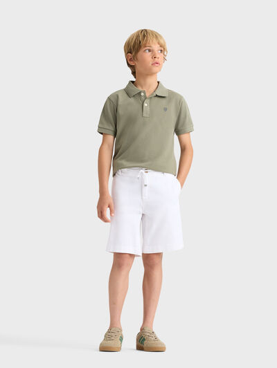 BERMUDA GARY KIDS BLANCO