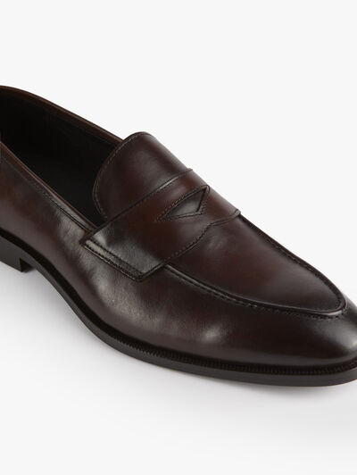 MOCASIN PIEL MARRÓN