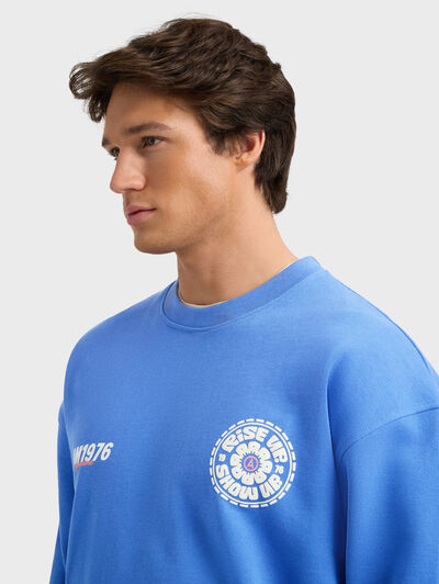 SUDADERA GENUINE AZUL