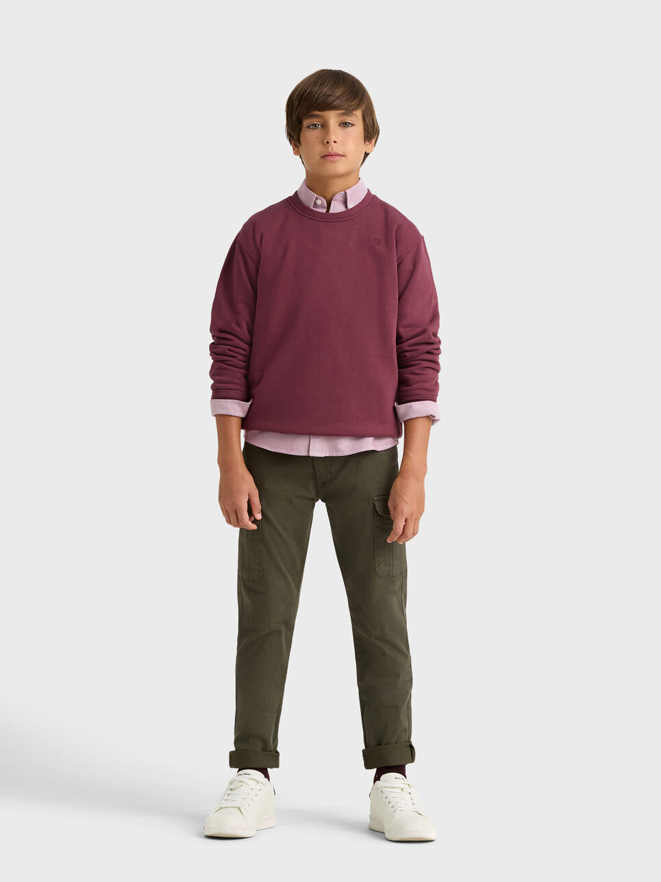 SUDADERA BASICA KIDS