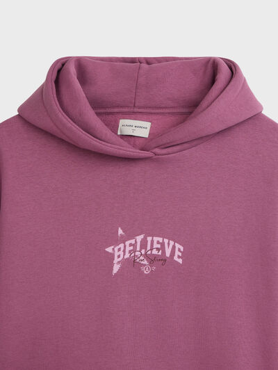 SUDADERA BELIEVE VIOLETA