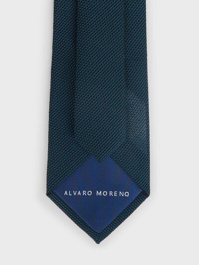 CORBATA GRENADINE AZUL