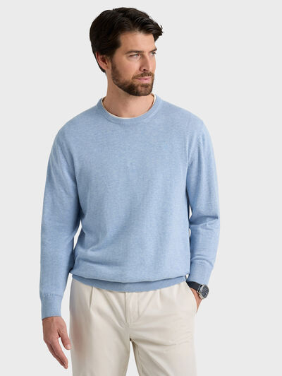 JERSEY ROUND NECK TRENDY CELESTE