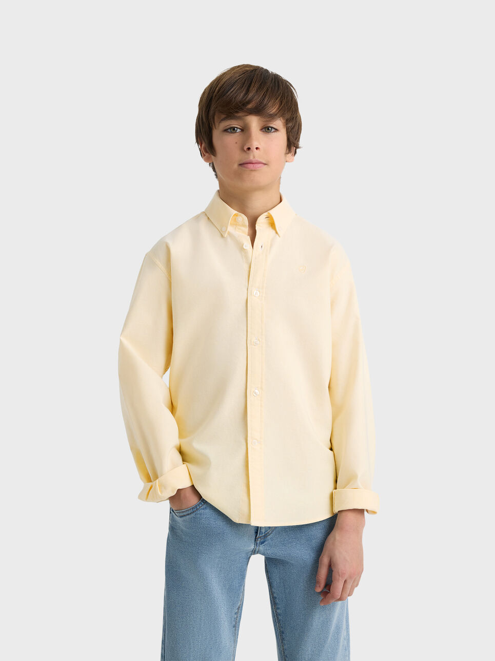 CAMISA OXFORD SOLID KIDS