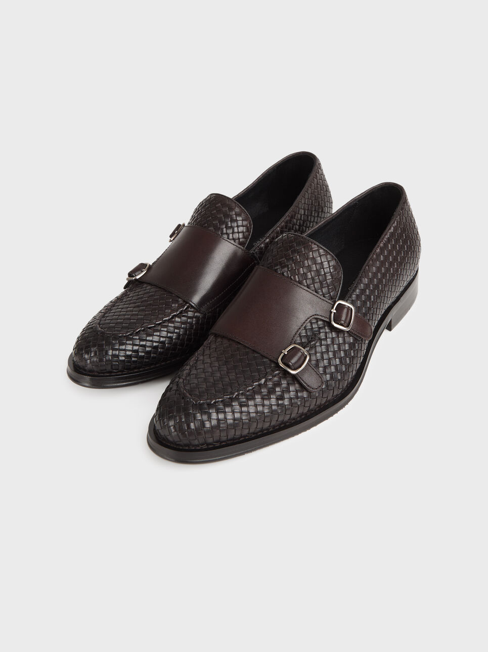 MOCASIN TRENZADO HEBILLAS