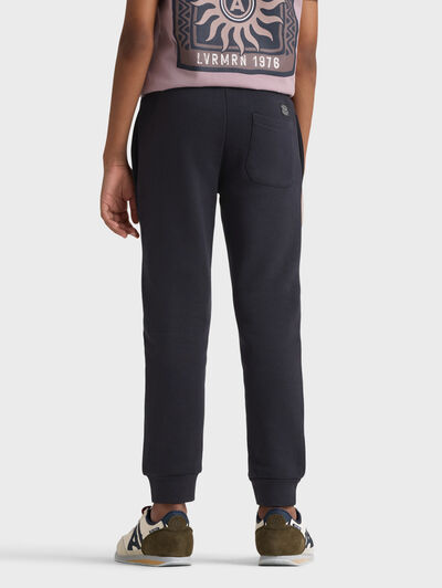 JOGGER BASIC KIDS AZUL MARINO