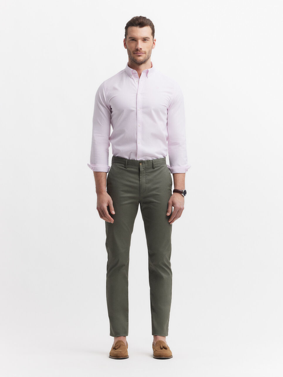 CAMISA OXFORD MIL RAYAS