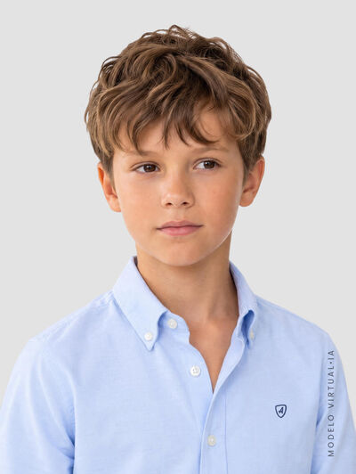 CAMISA OXFORD SOLID KIDS