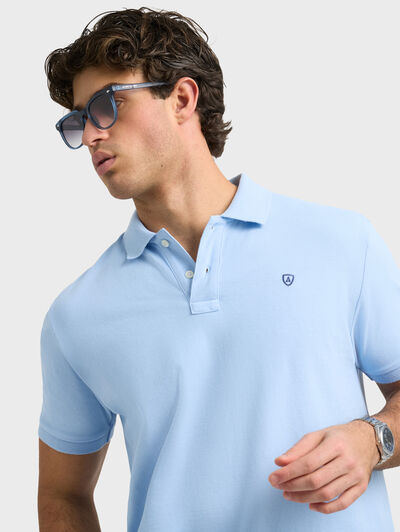 POLO BASIC CELESTE