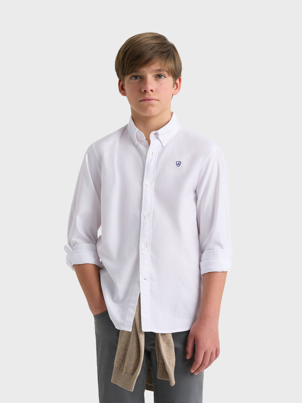 CAMISA OXFORD BASIC KIDS