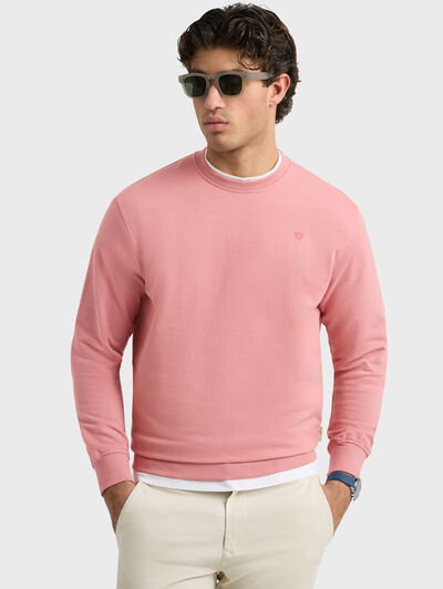 SUDADERA BASIC FANCY ROSA