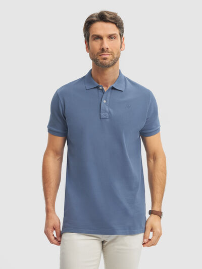 POLO STONE GD AZUL