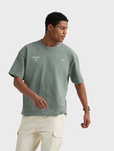 CAMISETA DIRECTION VERDE