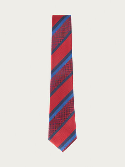 CORBATA JACQUARD MF ROJO
