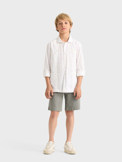 CUBANA OXFORD KIDS BLANCO