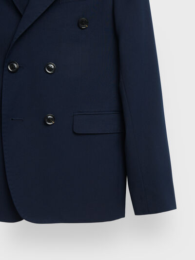 BLAZER CRUZADO KIDS AZUL MARINO