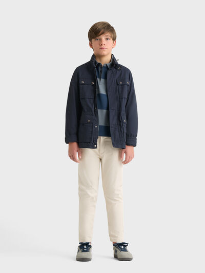 CORTAVIENTOS PHIL KIDS AZUL MARINO