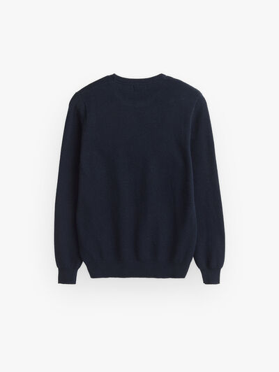 JERSEY ESTRUCTURA AZUL MARINO