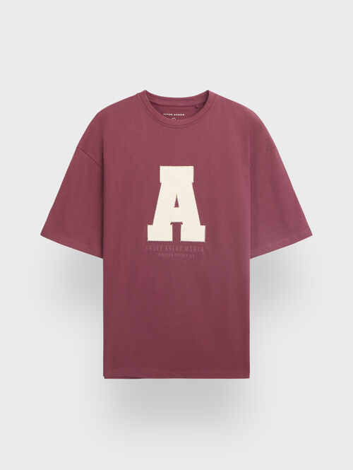 CAMISETA MOMENTUM BURDEOS