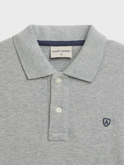 POLO BASIC GRIS
