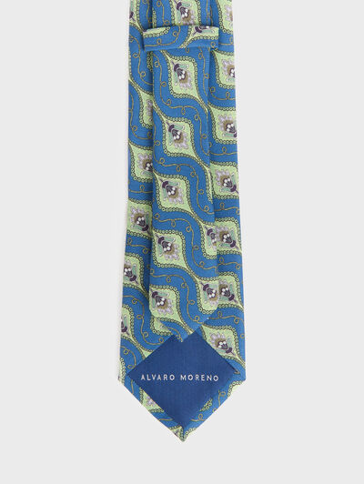 CORBATA PRINTED AZUL