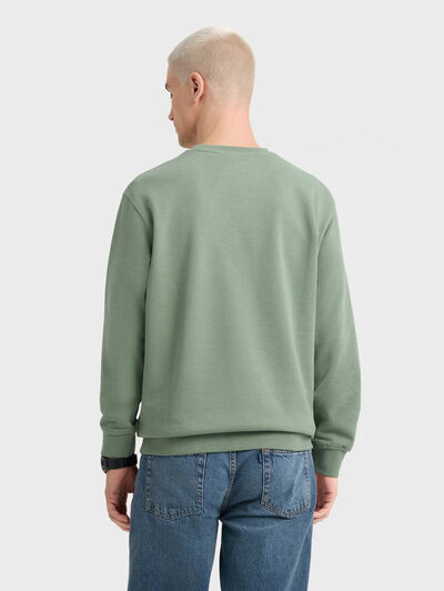 SUDADERA BASICA VERDE