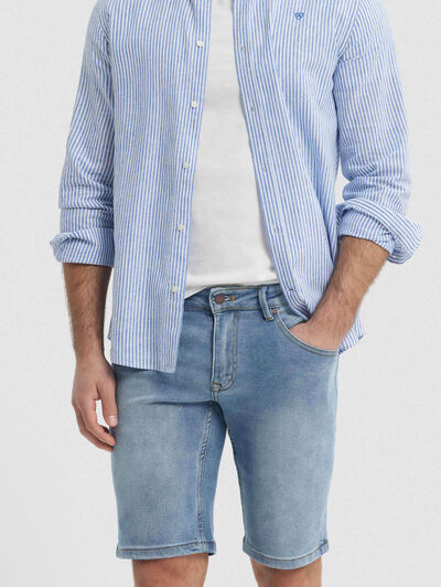 BERMUDA DENIM CELESTE