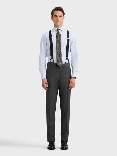 PANTALON FIL A FIL GRIS