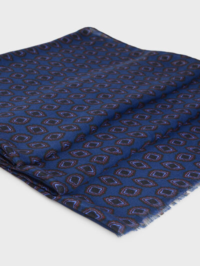 FOULARD PRINT AZUL