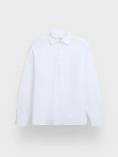 POLERA OXFORD DYE BLANCO