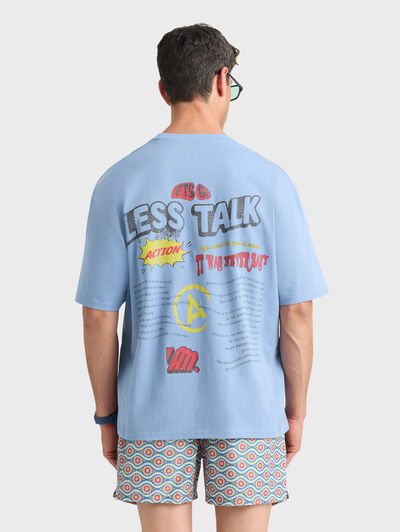 CAMISETA ACTION AZUL