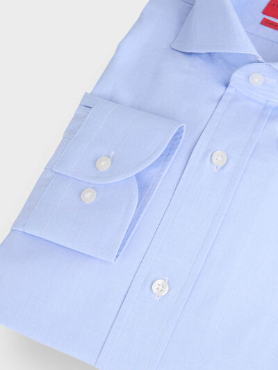 CAMISA ERIK FIL A FIL AZUL