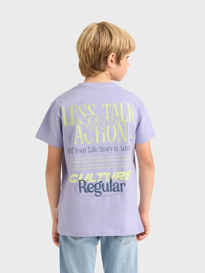 CAMISETA STORY KIDS VIOLETA