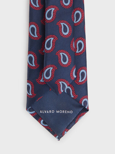 CORBATA JAQUARD MF ROJO