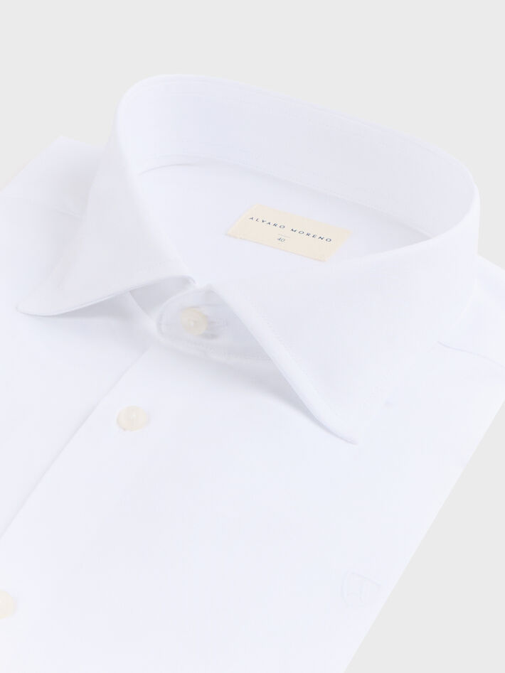 CAMISA TWILL MISTER BLANCO