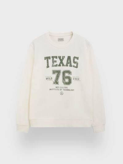 SUDADERA TEXAS CRUDO