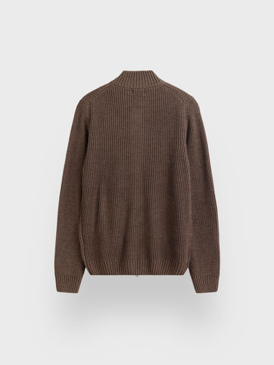 CARDIGAN HECTOR MARRÓN