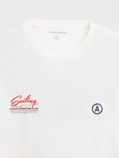 CAMISETA OCEAN BLANCO