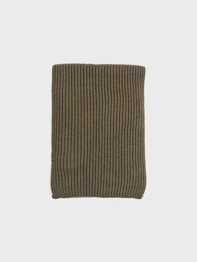 BUFANDA PUNTO KIDS VERDE