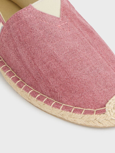 ESPADRILLES LINEN BURDEOS