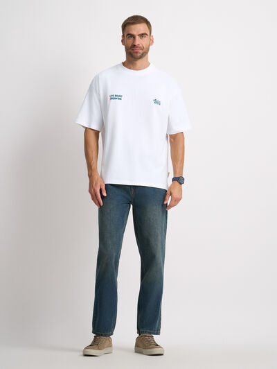 CAMISETA LIVE BLANCO