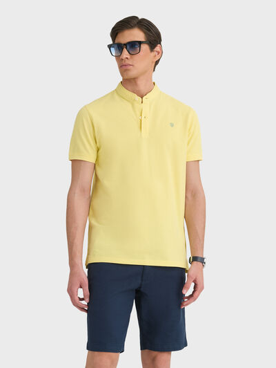 POLO MAO TRENDY AMARILLO
