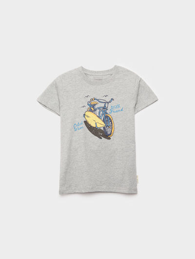 CAMISETA DELIGHT KIDS GRIS