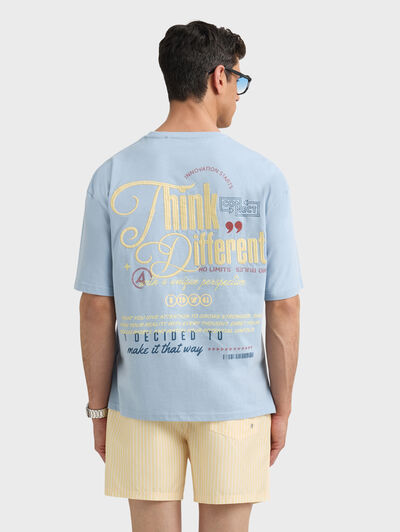 CAMISETA DECIDED AZUL