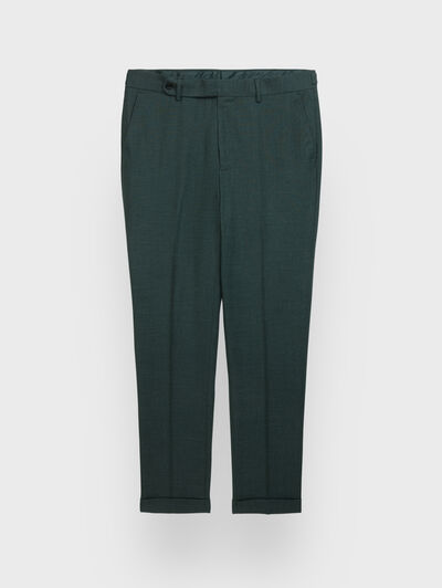 PANTALON CAPOLUNGO FIL A FIL VERDE