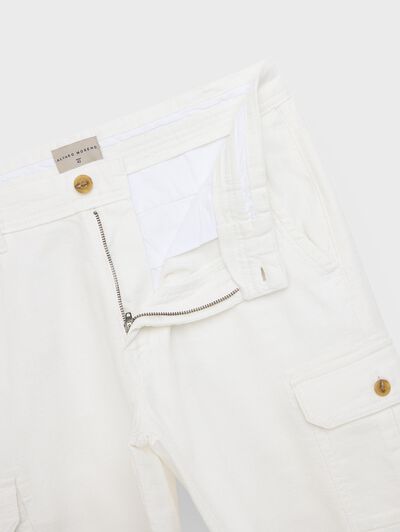 BERMUDA TINTADA CARGO CRUDO