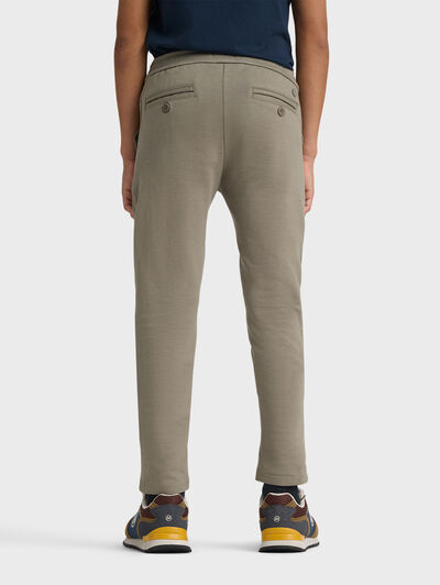 JOGGER CHINO KIDS VERDE